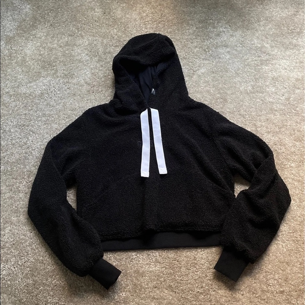 Gymshark Womens Black Borg Pullover